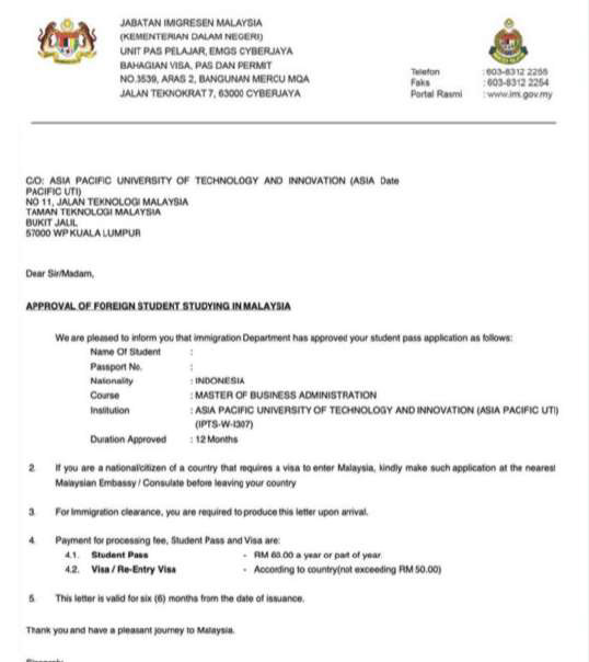 jasa visa pelajar malaysia